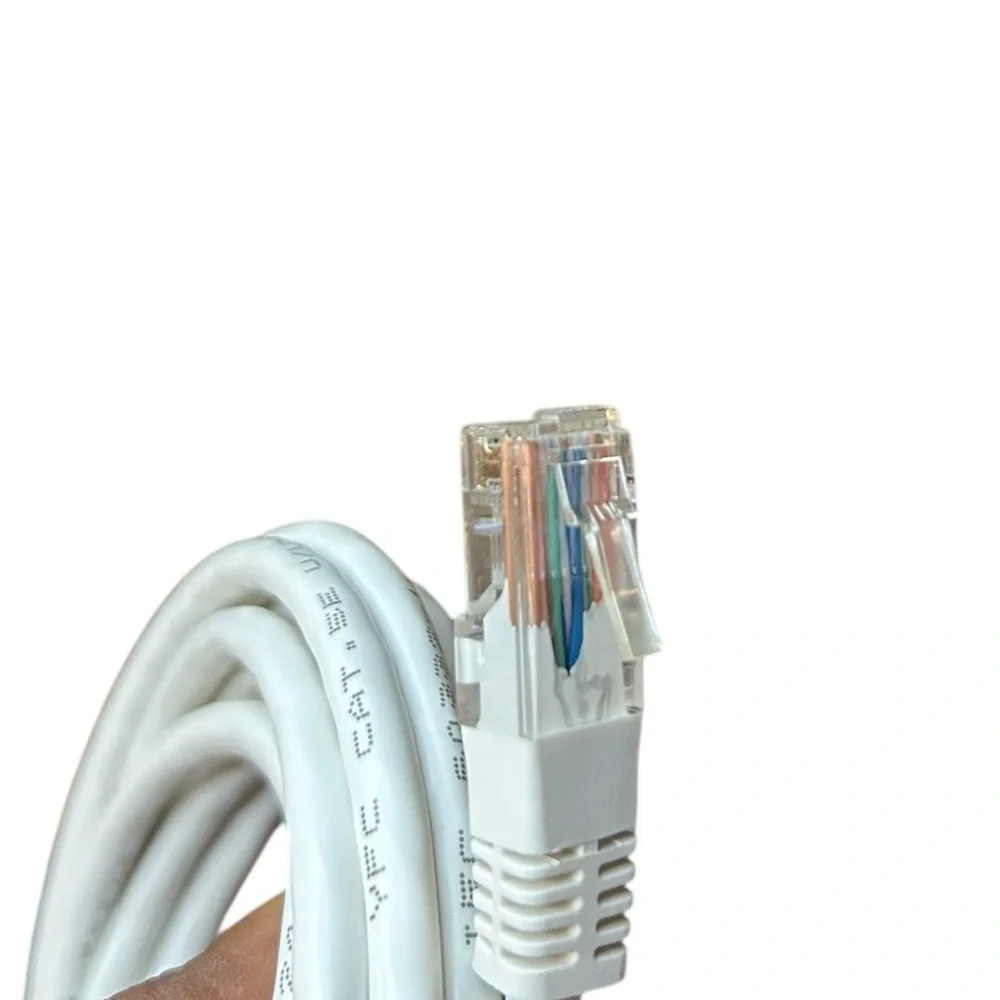Cat6 Ethernet Cable RJ45 High Speed LAN Network Cable White